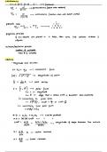 Unit 1 summary and formula sheet of mathematical specialist