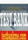 Test Bank For Human Physiology, 2nd Edition All Chapters - 9781119571018