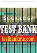 Test Bank For Experience Sociology 4/e, 4th Edition All Chapters - 9781259702730