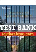 Test Bank For State and Local Government - 11th - 2022 All Chapters - 9780357367407