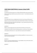 CISSP EXAM QUESTIONS & Answers Solved 100%