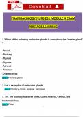 Pharmacology NURS 251 Module 4 Exam (2024 / 2025) portage learning/ ABCnursing/Geneva College Questions and Verified Answers, 100% Guarantee Pass