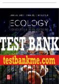 Test Bank For Ecology: Concepts and Applications, 9th Edition All Chapters - 9781260722208