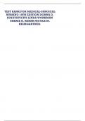 TEST BANK FOR MEDICAL-SURGICAL NURSING 10TH EDITION DONNA D. IGNATAVICIUS LINDA WORKMAN CHERIE R. REBAR NICOLE M. HEIMGARTNER | ALL CHAPTERS COVERED