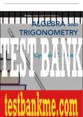 Test Bank For Algebra and Trigonometry, 4th Edition All Chapters - 9781119320869