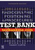 Test Bank For Merrill's Atlas of Radiographic Positioning and Procedures, 15th - 2023 All Chapters - 9780323833240