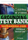 Test Bank For Electrical Grounding and Bonding - 6th - 2021 All Chapters - 9780357371220