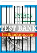 Test Bank For Fundamentals of Python: Data Structures - 2nd - 2019 All Chapters - 9780357122754