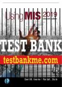 Test Bank For Using MIS 11th Edition All Chapters - 9780135192009