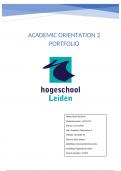 Academic Orientation Blok 2 complete uitwerkingen! cijfer: 8,9!