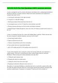 NCLEX NGN Pre-Test Questions (100% accurate answers)