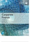 CORPORATE  FINANCE FIFTH EDITION JONATHAN BERK STANFORD UNIVERSITY