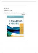 Test Bank - Fundamentals of Nursing, 11th Edition (Potter, Perry, 2023), Chapter 1-50 | All Chapters