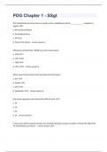 PDG Chapter 1 - SSgt Questions and answers 2023 passed