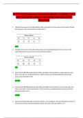 MATH 120 Introduction to Statistics Week 5 SUMMER-FALL  QTR QUIZ WITH CORRECT ANSWERS VERIFIED LATEST  2022/2023