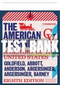 Test Bank For American Journey, The: A History of the United States, Combined Volume 8th Edition All Chapters - 9780137497393