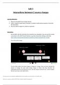 PHYS 1164 GENERAL PHYSICS LABORATORY Lab 1 Interactions between 2 source charges PHYS 1164 GENERAL PHYSICS LABORATORY Lab 1 Interactions between 2 source charges PHYS 1164 GENERAL PHYSICS LABORATORY Lab 1 Interactions between 2 source charges 