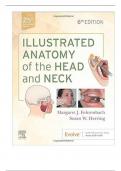 Test Bank For  Illustrated Anatomy of the Head and Neck 6th Edition Fehrenbach||ISBN NO-10,0323613012||ISBN NO-13,978-0323613019||All Chapters 1-12||Complete Guide.