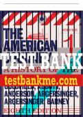 Test Bank For American Journey, The: A History of the United States To 1877, Volume 1 8th Edition All Chapters - 9780137538171