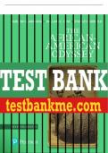 Test Bank For African-American Odyssey, The, Volume 1 7th Edition All Chapters - 9780137537150