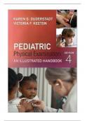 Test Bank For Pediatric Physical Examination: An Illustrated Handbook 4th Edition (Duderstadt, 2024), Chapter 1-20 | Complete Guide A+ 