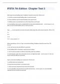 IFSTA 7th Edition  Chapter Test 3 exam 2023 with 100% correct answers