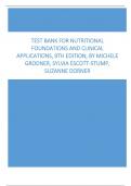 Test Bank for Nutritional Foundations and Clinical Applications, 9th Edition, by Michele Grodner, Sylvia Escott-Stump, Suzanne Dorner