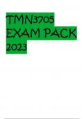 TMN3705 EXAM PACK 2023