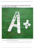 ATI-MED-SURG-PROCTORED EXAM 2019 RETAKE WITH NGN-100% Top-score-2023-2024  1.	A nurse is assessing a client who is 12hr postoperative following a colon resection. Which of the following findings should the nurse report to the surgeon? a.	Heart rate 90/min