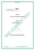 MNB3701 ASSIGNEMNT 4 (REPORT 2) FRAMEWORK