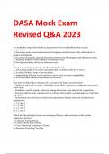 DASA Mock Exam  Revised Q&A 2023