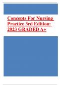 Concepts For Nursing Practice 3rd Edition Test Bank | Comprehensive Companion