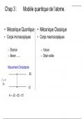 Chapitre 3 Atomistique (BAC +1 -SMPC)