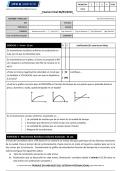 Examen Final - Fisica I - ingreso a Ingeniería