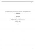 Assessing the Problem: Technology, Care Coordination, and Community Resources Considerations (NURS-FPX4900: Capstone Project for Nursing) Latest Assignment Graded A+