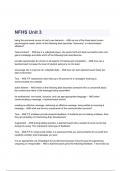 NFHS Unit 3 Questions & Answers 2023 ( A+ GRADED 100% VERIFIED)