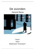 Boekverslag Nederlands  De avonden