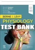 Test Bank For Evolve Instructor Resources for Berne & Levy Physiology, 8th - 2024 All Chapters - 9780323847940