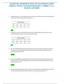 MATH 120: INTRODUCTION TO STATISTICS LIME SPRING WEEK 5 QUIZ2023/2024/100% CORRECT /A+ GRADE ASSURED