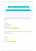 RCFE 2 Exam QUESTIONS AND ANSWERS 2023 UPDATE GRADED A+