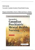 Test Bank - Varcarolis Canadian Psychiatric Mental Health Nursing, 2nd Edition (Halter, 2019), Chapter 1-35 | All Chapters