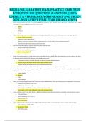 NR 224/NR 224 LATEST FINAL PRACTICE EXAM TEST  BANK WITH 130 QUESTIONS & ANSWERS (100%  CORRECT & VERIFIED ANSWERS GRADED A+)/ NR 224  2023-2024 LATEST FINAL EXAM (BRAND NEW!!)