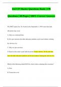 IACCP Master Questions Bank | 170 Questions | 40 Pages | 100% Correct Answers