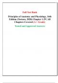 Principles of Anatomy and Physiology