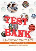 TEST BANK for Macroeconomics in Modules, 3rd Edition by Paul Krugman, Robin Wells In 1248 Pages