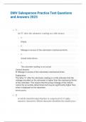 DMV Salesperson Practice Test Questions  and Answers 2023