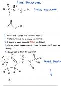 How to write line structures