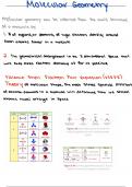 Basics of Molecular geometry