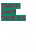 TAX3703 EXAM PACK 2023