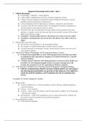  NSG 550 Diagnostics Study Guide Quiz 1  A+ GRADE